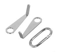 Replacement Tool 2Pcs for Ring Video Doorbell Key Secure Battery Removal Tool for Quick Access and Maintenance Stainless Steel Construction