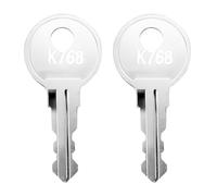 Replacement Toolbox Keys for Weather Guard Truck Tool Box,K768 Pre-Cut Tool Chests Keys for Weather Guard Cabinet Lock,2 pcs