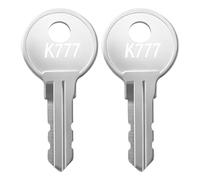 Replacement Toolbox Keys for Weather Guard Truck Tool Box,K777 Pre-Cut Tool Chests Keys for Weather Guard Cabinet Lock,2 pcs