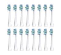 Replacement Toothbrush Head,Compatible for SOUNESS Electric SN903/SNK01/SN601/SN801/ST903/ST901/ST905/ST802/SN-P1 SN-P1(16white Cleaning)
