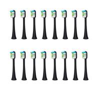 Replacement Toothbrush Head,Compatible for SOUNESS Electric SN903/SNK01/SN601/SN801/ST903/ST901/ST905/ST802/SN-P1 SN-P1(16black Whitening)