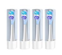 Replacement Toothbrush Head.Compatible for Usmile Y4 Y10 Y1S Y20 Y10PRO Y20PRO Electric Toothbrush(Purple 4PCS)