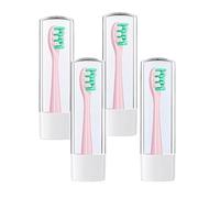 Replacement Toothbrush Head.Compatible for Usmile Y4 Y10 Y1S Y20 Y10PRO Y20PRO Electric Toothbrush(Pink Care X4)