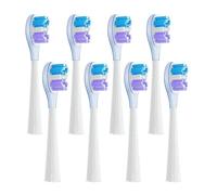 Replacement Toothbrush Head.Compatible for Usmile Y4 Y10 Y1S Y20 Y10PRO Y20PRO Electric Toothbrush(Purple 8PCS)