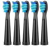 Replacement Toothbrush Heads Compatible (10pc Balck)