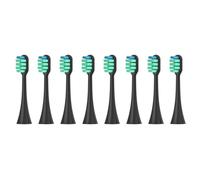 Replacement Toothbrush Heads，Compatible for Panasonic Doltz EW-DC01/DC12/PDL54/PDP51/EW1031/DE92/WEW0980/DL40/DL75/DL82 Electric(8pcs Black)