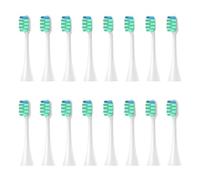 Replacement Toothbrush Heads，Compatible for Panasonic Doltz EW-DC01/DC12/PDL54/PDP51/EW1031/DE92/WEW0980/DL40/DL75/DL82(16pcs White)
