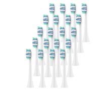 Replacement Toothbrush Heads Compatible for Philips Sonicare Electric Brush Head 1100 2100 4100 4300 5100 5300 6100 6500 Etc(20pcs)