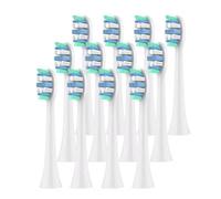 Replacement Toothbrush Heads Compatible for Philips Sonicare Electric Brush Head 1100 2100 4100 4300 5100 5300 6100 6500 Etc(12pcs)