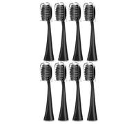 Replacement Toothbrush Heads，Compatible for Seago S9 S1 S6 S8 S21 S26 S28 SG540 SG860 SG861 SG986 SG987 SG988 2752(8pcs Black)