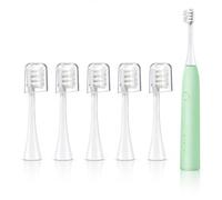 Replacement Toothbrush Heads Compatible with Hismile 3-Mode Electric Toothbrush, Soft Bristles, Precision Cleaning (5 Pack White, Soft Hairs)