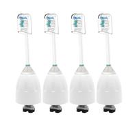 Replacement Toothbrush Heads, Compatible with Philips Screw-on E Series Electric Brush Head Xtreme Essence Elite Advance(4 Pcs)