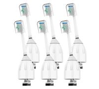 Replacement Toothbrush Heads, Compatible with Philips Screw-on E Series Electric Brush Head Xtreme Essence Elite Advance(6 Pcs)