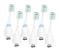 Replacement Toothbrush Heads for Philips Sonicare E Series, Replacement Brush Head Compatible with Phillips Sonic Care Essence, Xtreme, Elite, Advance, Screw-On Electric Toothbrush Heads, 6-Pack