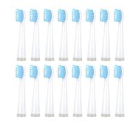 Replacement Toothbrush Heads for Rtauys M5 Electric Soft Brush Bristles Nozzle,4-16Pcs(16PCS White)