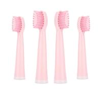 Replacement Toothbrush Heads for Rtauys M5 Electric Soft Brush Bristles Nozzle,4-16Pcs(4PCS Pink)