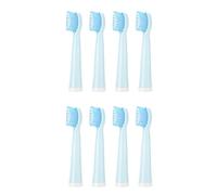 Replacement Toothbrush Heads for Rtauys M5 Electric Soft Brush Bristles Nozzle,4-16Pcs(8PCS Blue)
