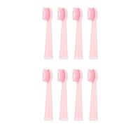 Replacement Toothbrush Heads for Rtauys M5 Electric Soft Brush Bristles Nozzle,4-16Pcs(8PCS Pink)