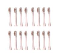 Replacement Toothbrush Heads ForCompatible for N101 N100 N105 Sonic Electric Soft Bristles Nozzles,4/8/16Pcs(16pcs Pink)