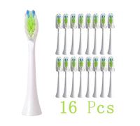 Replacement Toothbrush Heads Sensitive Standard Gum Care Electric Tooth Brush Heads ，Compatible for Philips Sonicare， C2 Hx9023 G2 Hx9033(3color-2A-16pcs)