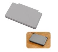 Replacement Top Cover for Retroid Pocket Flip 2 Upper Shell Case Snap-Fit Console Housing Custom Protective Faceplate for RP Flip 2 Handheld Accessories (Gray)