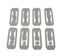 Replacement Track Connectors for Hot Wheels - Package of 8 Gray Hot Wheels Connectors - Work with Track Builder Sets