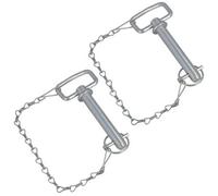 Replacement Trailer Hitch Pin For Tow Ball Couplings Towing 2Pc