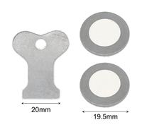 Replacement Transducer Disks 7511063 for DIMPLEX Electric Heater Fire (Pack of 8 Discs)