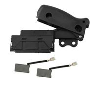 Replacement Trigger Switch and Carbon Brush 153609-00 for DEWALT DW708 Miter Saw Types 3 & 4, Compatible Part SW38D, 381028-02, 3-Pack