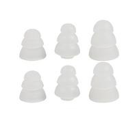 Replacement Triple Flange Ear Tips Earbuds Silicone Pads For In Ear Headphones