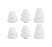 Replacement Triple Flange Ear Tips Earbuds Silicone Pads For In Ear Headphones