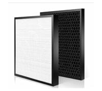 Replacement True HEPA Filter And Carbon Filter，Compatible For Hyundai HP-40 Air Purifier，High Efficiency，Low Noise，Long Lasting，Easy Install