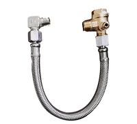 Replacement Tube for Air Compressor - Energy Saving Sealing Parts | Airtight Sealed Adapter Tube with Check Valve for Winter Garden Marine Industrial RV Truck Basement Outdoor City Well
