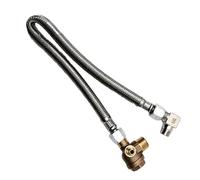 Replacement Tube for Air Compressor, Energy Saving Sealing Parts, Silent Air Compressor Hose with Check Valve for Marine Truck Garden Industrial City Yard RV Well Basement