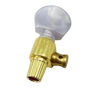 ＡＷＨＡＯ Replacement Tuning Peg for The 5th String with White Button - High-end, Elegant, And Professional Parts - Tuning Peg