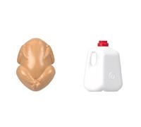 Replacement Turkey and Milk for Imaginext Scooby Doo Shaggy and Ultra Lite | parts collectible chow eats nourishment roasted smoked grilled barbecued moo juice