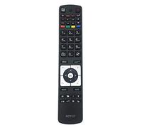 Replacement TV Remote Control RC5117 for All Hitachi Techwood LUXOR Technika Digihome Alba Telefunken Polaroid FINLUX Bush Smart TV with Netflix Youtube Buttons - No Setup Required