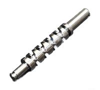Replacement Twists Shaft & Half Moon Pin Set For Cyclone & For Wolf Baitcasting Reels, For Worm Gear Drive Shaft With Half-Moon Pin Kit, Level Wind System Repair Parts For Baitcaster(Twists shaft)