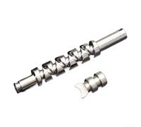 Replacement Twists Shaft & Half Moon Pin Set For Cyclone & For Wolf Baitcasting Reels, For Worm Gear Drive Shaft With Half-Moon Pin Kit, Level Wind System Repair Parts For Baitcaster