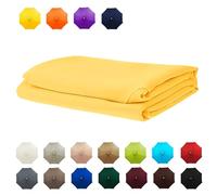 Replacement Umbrella Canopy, 6 Arms/8 Arms replacement parasol cover, Replacement Strong & Thick Umbrella Canopy, Market Umbrella Top, Outdoor Table Umbrella Cover Standby(Yellow,6.5FT/2.0M-6Ribs)