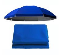 Replacement Umbrella Canopy, Round Patio Umbrella Replacement Canopy, Replacement Parasol Garden Patio Umbrella Fabric Canopy Cover 8 Ribs for Outdoor Shade 2.2m/2.40m/2.6m/2.8m/3.0m/3.2.0m(Thickness:
