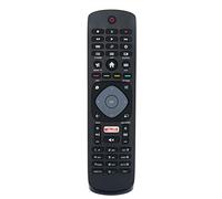 Replacement Universal Remote Control Applicable For Philips LCD LED 3D HD Smart TV'S with Netflix Button, 32PFS5362, 49PUS610112, 65PUS6262,32PFS5362/12，43PUS6162/12，43PUS6262/12