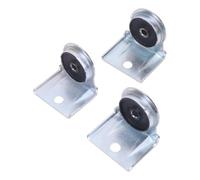 Replacement Upper Radiator Mounting Bracket 3-Piece Set | Three Metal Brackets in the Package, Left and Center and Right Position Coverage, Reference Number Matching Detail