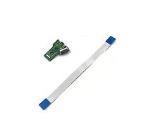 Replacement USB 12pin Charging Port Socket Triangle Board Charger PCB Board with 12pin Flex Ribbon Cable for Playstation 4 JDS-055 PS4 055 Controller