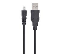 Replacement USB Cable 8Pin Camera Transfer Data Sync Charging Cord Compatible with Pentax DL, K100D, K10D, K110D, M 30, Optio 33WR, Optio 43WR and More (3.3ft/No Magnetic Ring)