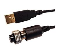 Replacement USB Cable for Mat Catz TE2/TE2+ Arcade Sticks, Braided, 1.9M(6 ft)