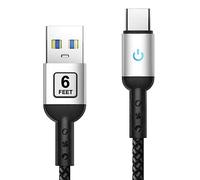 Replacement USB Charging Cable for Samsung Smart TV Solar Remote Control LED Power Charger Cord Type C