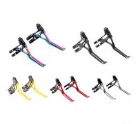 Replacement V Brake Lever Pair for Brompton Extralite, Weighing Only 64g, Ergonomic Design (Gold)