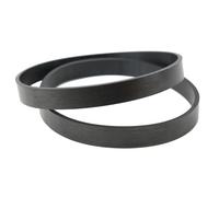 Replacement Vacuum Belt for Bissell PowerForce Compact & EasyVac Lightweight Models (2037034, 1604895), Rubber, Black, 2-Pack
