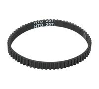 Replacement Vacuum Belt for Shark Upright Vacuums - HTD 207 for 3gt-6 Compatible with La301 La300 La322 Iz362h Hv300 Series Most Shark Models (2-Pack Rubber)